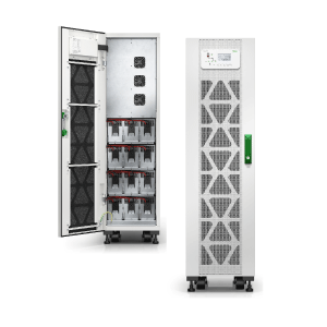 Easy UPS 3S 15 kVA 400V 3:3 UPS, 2 internal 7Ah modular battery strings, expandable to 3