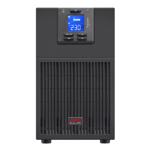 APC Easy UPS On-Line, 3kVA/2400W, Tower, 230V, 6x IEC C13 + 1x IEC C19 outlets, Intelligent Card Slot, LCD